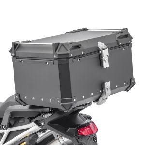 Top Case compatible with Kawasaki Versys 1000 / 650 Aluminium Top Box Bagtecs XB65 black