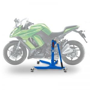 Central Stand compatible with Kawasaki Z 1000 SX 11-23 blue Paddock Stand ConStands Power-Classic