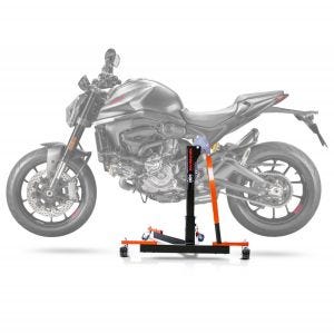 Zentralständer Ducati Monster 937 2021 orange Motorradheber ConStands Power-Evo_1