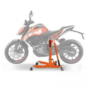 Central Stand compatible with KTM 125 / 390 Duke 17-23 orange Paddock Stand ConStands Power-Classic
