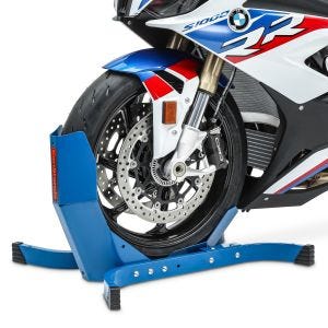 Motorradwippe ConStands Easy-Plus Motorradständer bis 21 Zoll blau_1