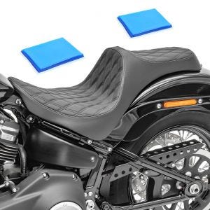 Doppel Sitzbank Gel für Harley Softail Standard 20-21 Duo Sitz Craftride XB6_1