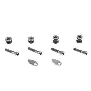 Mounting Kit compatible with Harley Davidson Dyna Low Rider 2006-2017 Docking Hardware Kit by Craftride