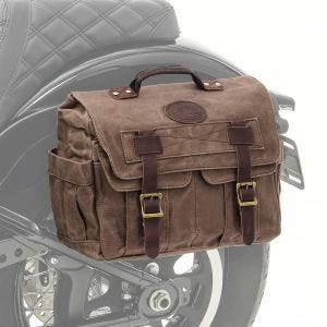 Seitentasche für Indian Chief / Bobber / Dark Horse Satteltasche Craftride CV1 braun_1