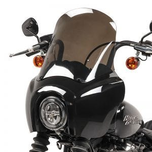 Headlight Fairing MG5 for Harley Davidson Softail Street Bob 18-23 Windshield smoke Craftride