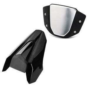 Aluminum windshield compatible with Honda CB 650 R 19-20 + passenger cover