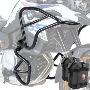 Set Sturzbügel XL + Taschen für BMW F 850 GS / F 750 GS 18-20 Schutzbügel oben unten Motoguard_1