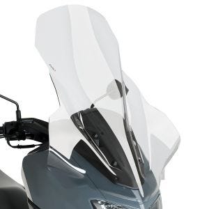 Windshield V-Tech Line Touring Puig compatible with Yamaha NMAX 125 15-20 clear Puig 20737w