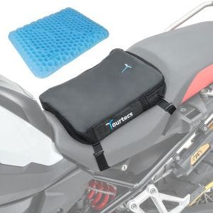 Motorcycle gel cushion compatible with Moto Guzzi V85 / TT Tourtecs TPE Gel S black