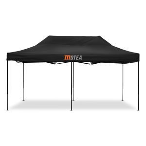 Pavillion 3x6m foldable / Racing tent Tourtecs for the racetrack MOTEA black