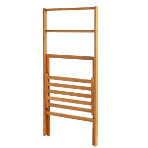 Bamboo towel holder BH2 free-standing holder for the bathroom