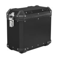Motorrad Alukoffer Bagtecs GX38 Aluminium Seitenkoffer 38 Liter Universal schwarz_1