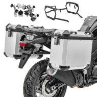 Alu-Koffer + Kofferträger für KTM 890 Adventure / R 2021 Bagtecs GX38-45 silber_1