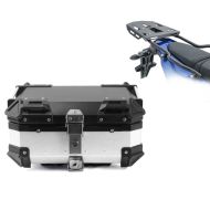 Set top case + luggage rack pour compatible with Yamaha Tenere 700 19-24 silver Bagtecs XB28