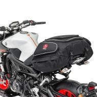 Set: Hecktasche CL62 für Beifahrersitz 62 Liter Volumen schwarz + Hecktasche X50 Gepäcktasche hinten 50Ltr in schwarz_1