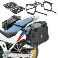 Satteltaschen + Halter für Triumph Tiger 900 / GT / Rally 20-21 Seitentaschen + Platte Bagtecs XA32_1