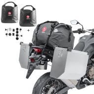 Set Alukoffer Bagtecs Atlas 2x41l + Hecktasche + Innentaschen + Anbaukit Seitenkoffer_1