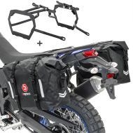 Satteltaschen Set WP8 für KTM 790 Adventure / R 19-20 mit Kofferträger Bagtecs_1