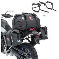Saddlebag Set WP8 compatible with KTM 790 / 890 Adventure/ R 19-25 + tail bag and supports Bagtecs