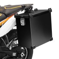 Motorcycle Aluminium Side Case Bagtecs Namib 35l Alloy black