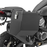Motorrad Alukoffer Bagtecs Atlas 41Ltr Aluminium Seitenkoffer schwarz_1