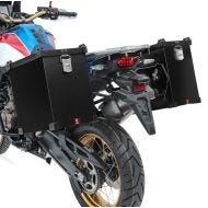 Alukoffer Set für Royal Enfield Continental GT 650 Aluminium Seitenkoffer Bagtecs NB35 schwarz_1