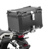 Aluminium top box compatible with Benelli TRK 502 / X Top Case Bagtecs XB55 black