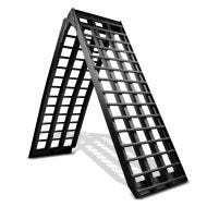 Alu Auffahrrampe Constands V schwarz, bis 680 kg, klappbar, für Motorrad, Scooter, Quad, ATV_1