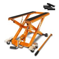 Motorrad Hebebühne ConStands Mid-Lift XL Motorradheber bis 500kg inkl. Gummiblöcke in orange_1