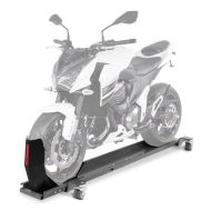 Motorrad Rangierschiene mit Wippe ConStands Smart Mover bis 450 kg in grau