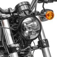 Hauptscheinwerfer LED 5,75 Zoll für Harley Sportster 883 Iron 09-20 schwarz von Craftride_1