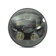 LED Scheinwerfer 5,75" für Harley Davidson Night-Rod Special Craftride schwarz_1