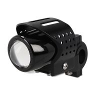 Motorrad Zusatzscheinwerfer Halogen S1 Lumitecs einzeln mit E-Zulassung_1