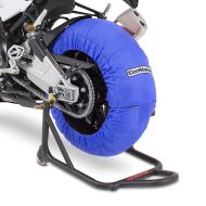 Tyre Warmers Set compatible with Yamaha YZF-R6 YZF-R1 ConStands Laguna Seca 60-80°C blue