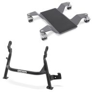 Hauptständer + Rangierhilfe für Kawasaki Versys 650 06-14 Constands Rangierplatte_0