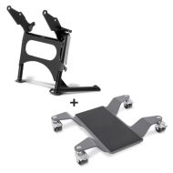 Hauptständer + Rangierhilfe für Honda Varadero XL 1000 V 01-11 Constands Rangierplatte_0