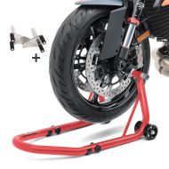 Montageständer Vorderrad ConStands Racing S Motorradständer Rot V-Aufnahme_1