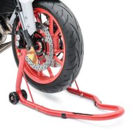 Montageständer Vorderrad ConStands Classic-V Motorradständer mit V-Aufnahmen rot_1