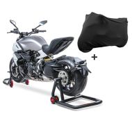 Set Einarm Montageständer für vorne und hinten und Abdeckung M-L für BMW K 1200 S 04-08_1
