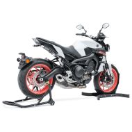 Motorrad Montageständer Set mit Wippe Motorradständer vorne hinten Constands SRB schwarz_1