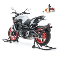 Set SM18 Montageständer set ConStands mit Alarm Bremsscheibenschloss für Aprilia Dorsoduro 1200 / 900 / 750_1