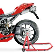 Einarmständer Ducati 848 / Evo 08-13 Montageständer ConStands Single-Classic rot_0