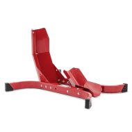 Motorcycle Wheel Chock ConStands Easy-Plus Front Stand up to 21 Inch red