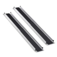 2x Auffahrrampe für Harley Sportster 883 / Custom Constands Teleskoprampe Alu 270 kg_1