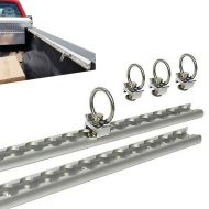 Anchor rail with 4 Ring bolt end for Cruiser Custom transport for trailers 1m Airline ConStands CB2744