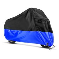 Cover compatible with Husqvarna TE 300 / 310 / 350 / 450 / 510 / 511 Outdoor tarpaulin Craftride XL in black-blue
