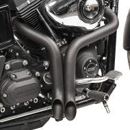Craftride Auspuff fits for Harley Davidson Sportster 883 86-10 Drag Pipe black