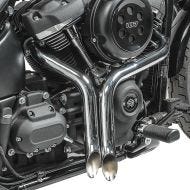 Craftride Auspuff Harley Davidson Sportster 883 86-10 Drag Pipe chrom_0