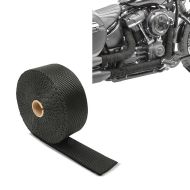 Motorrad Hitzeschutzband Craftride Auspuffband schwarz 15m_1