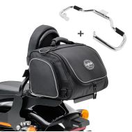 Set STM9 Sturzbügel Mustache mit Hecktasche TM2 für Yamaha XVS 650/ Cl 96-07 Craftride_1